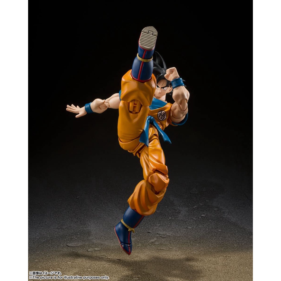Mô Hình Nhân Vật S.H. Figuarts Dragon Ball Super Hero Painted Action Figure Son Goku Chính Hãng Mới 100%