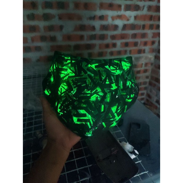 Mão Ex155 đúc full sợi carbon forged , Phát sáng Ban đêm