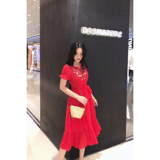 Đầm maxi thêu Giá 230k