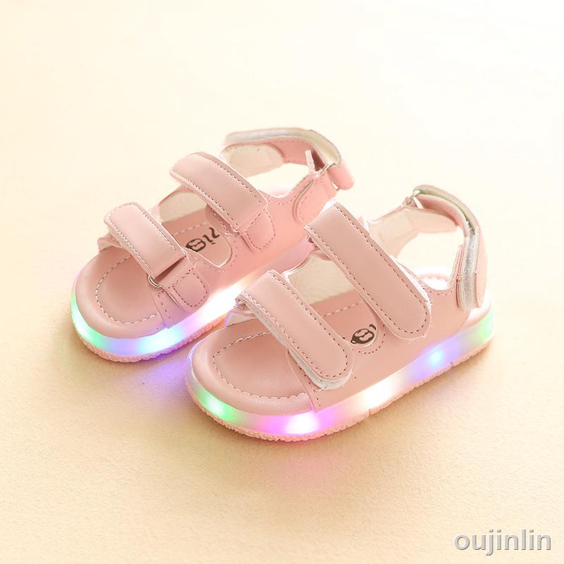 🌟Tốt được bảo quản▥✥Giày sandal có đèn độc đáo cho bé từ 1-2 - 3-5 tuổi