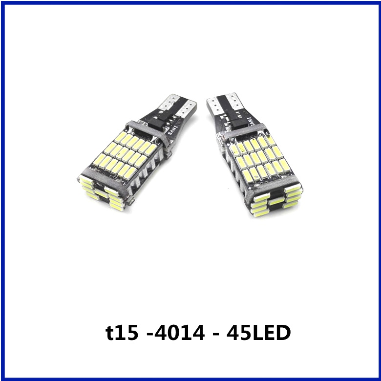 Bộ 2 đèn led lùi T15 siêu sáng dùng cho Acent Vios Morning I10