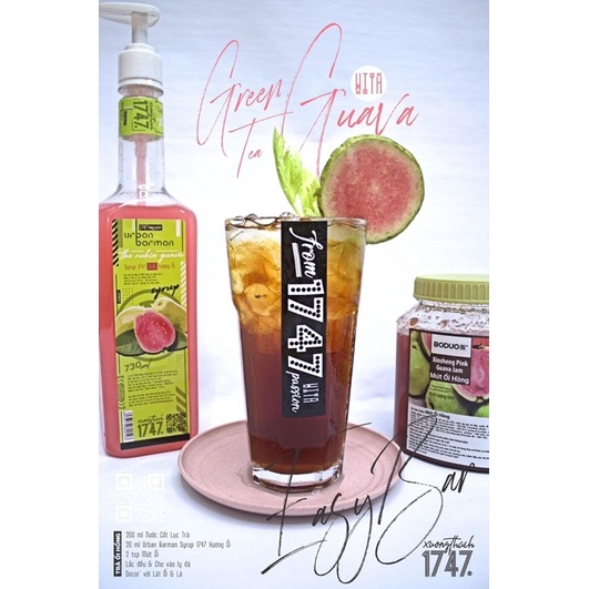 Siro Syrup Urban Barman các vị 730ml