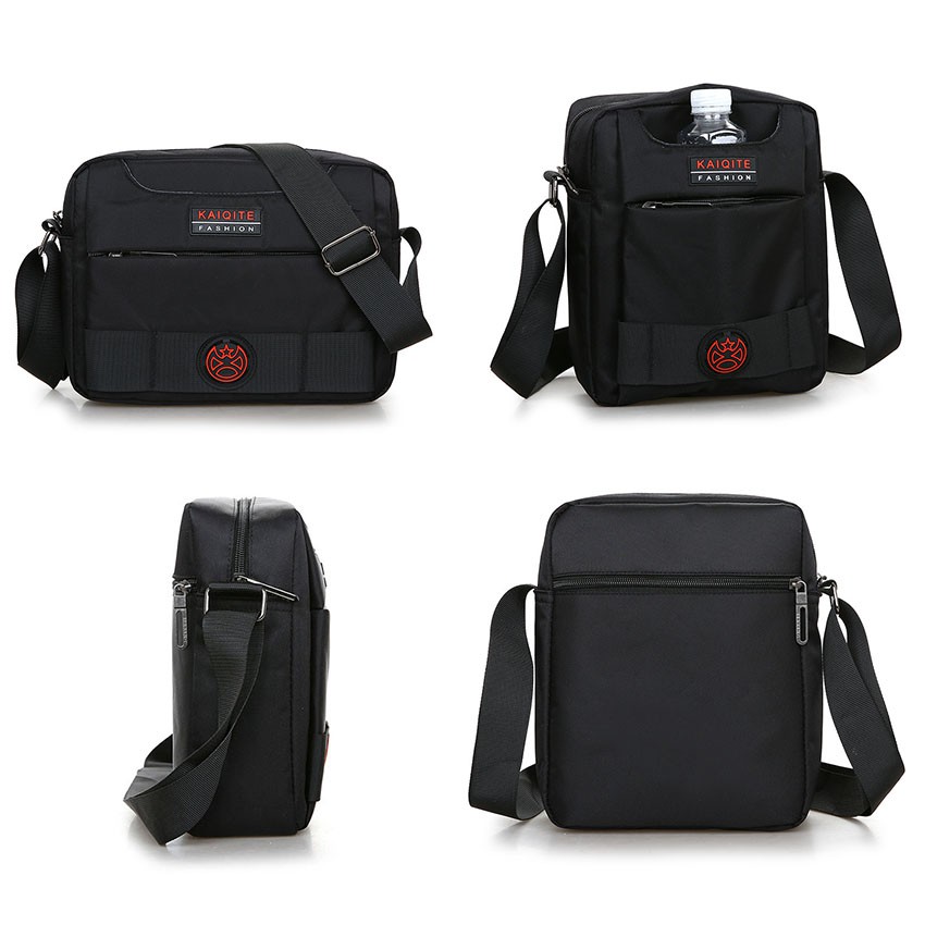 Túi đeo chéo nam mini vải canvas bền bỉ phong cách unisex Hàn Quốc [phiên bản thời trang tết 2022 & 10 quà tặng]-TN020 | BigBuy360 - bigbuy360.vn