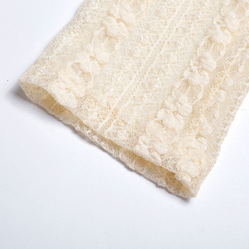 Áo Khoác Cardigan Ren Hoa Tay Dài Cổ Chữ V Chống Nắng Cho Nữ Tri
