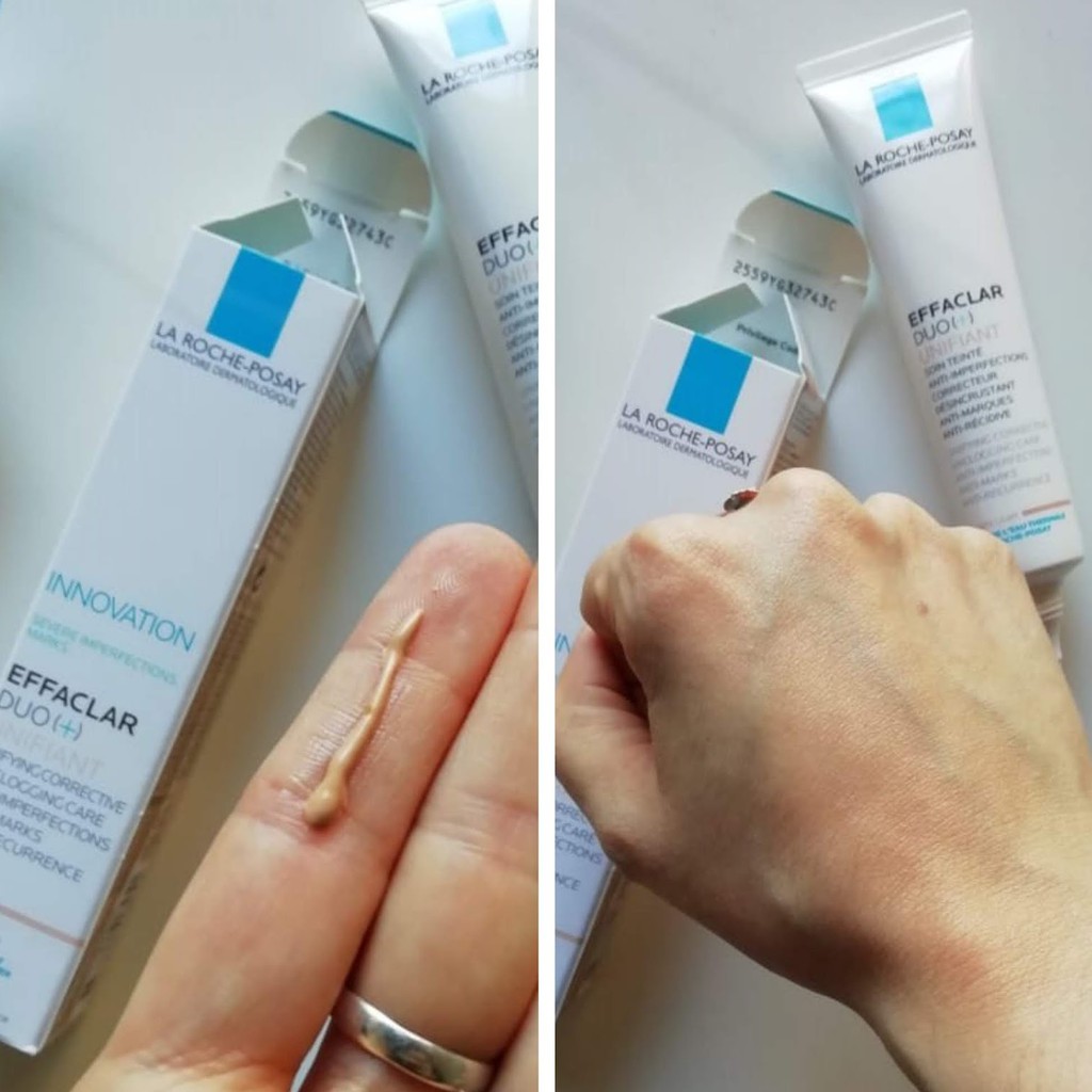 La Roche-Posay Duo+ Unifiant - Kem Giảm Mụn Che Khuyết Điểm 40ml