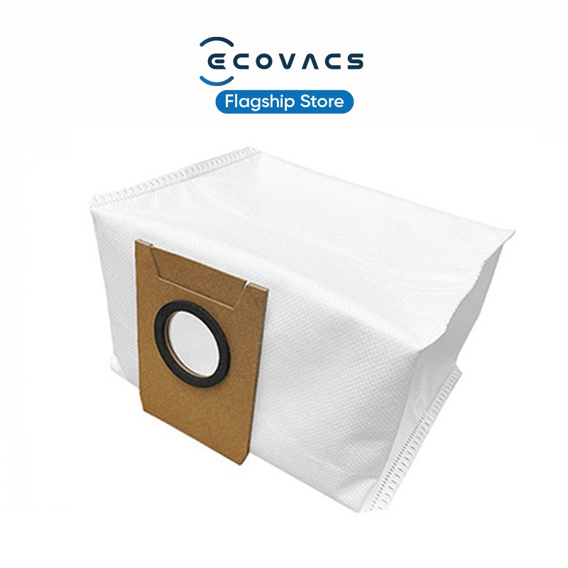 Set 3 Túi Đựng Rác Cho Robot Hút Bụi Ecovacs X1 Omni ,T10 Plus, T10 Omni- Chứa Bẩn Và Mảnh Vụn Lên Đến 30 Ngày