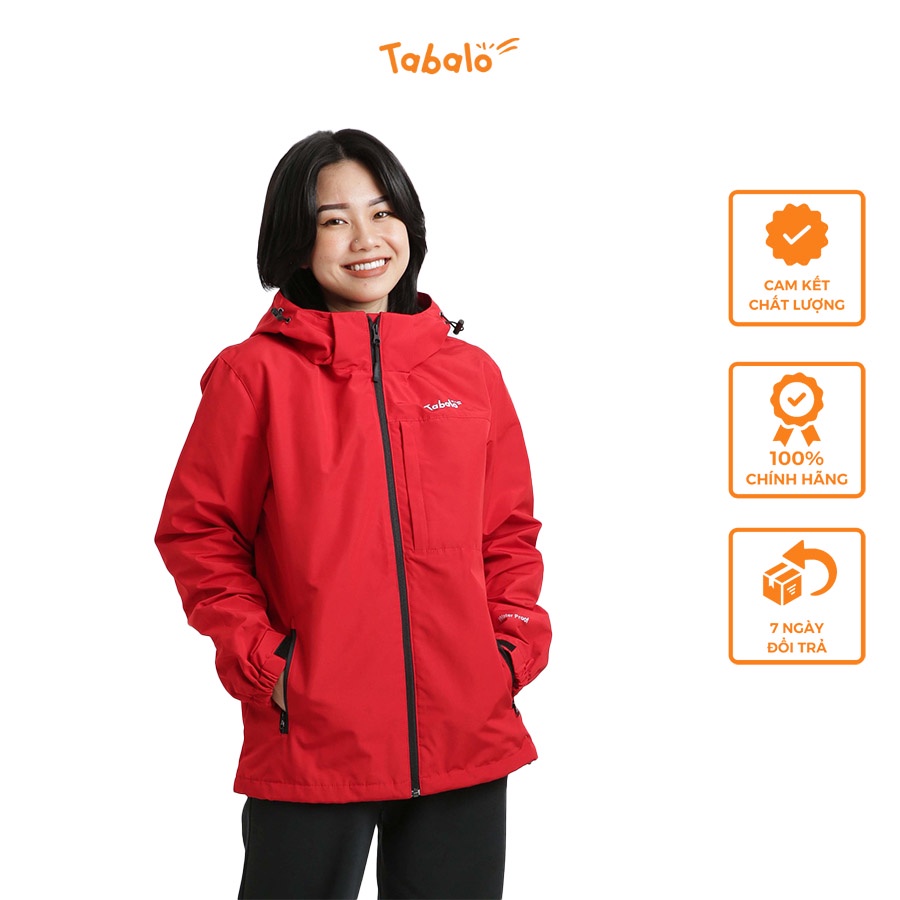 Áo Khoác Gió Tabalo Waterproof Unisex Màu Mới , Áo 2 Lớp Chống Nước, Cản Gió