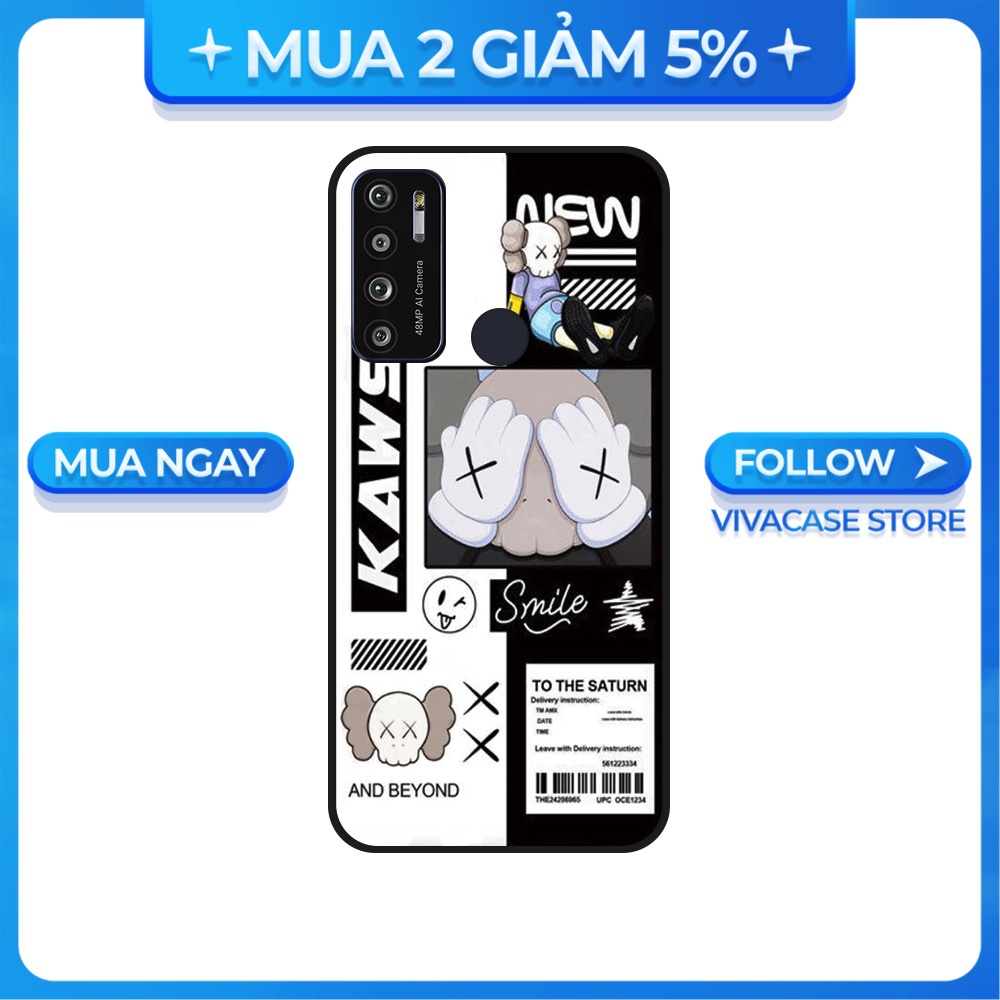 Ốp lưng Vsmart Joy 3/Joy 4/Active 3/Bee 3/Live/...dẻo đen hình K a wBST1