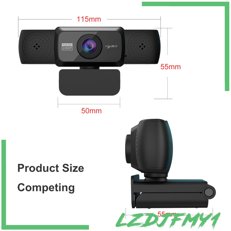[giá giới hạn] 1080P Web Camera Full HD Webcam for Desktop Computer Teaching Streaming | BigBuy360 - bigbuy360.vn