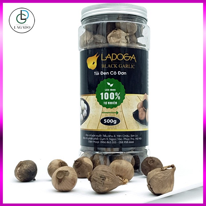 500 gam Tỏi đen cô đơn LADOGA lên men tự nhiên | BigBuy360 - bigbuy360.vn