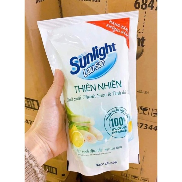 SET 5 Gói Nước lau sàn Sunlight 700g