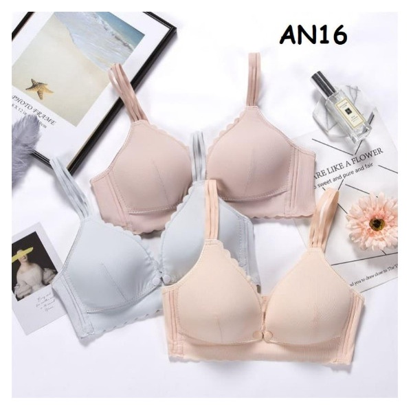 Áo lót bầu su tăm_áo ngực bầu mặc sau sinh cho bé ti tiện lợi