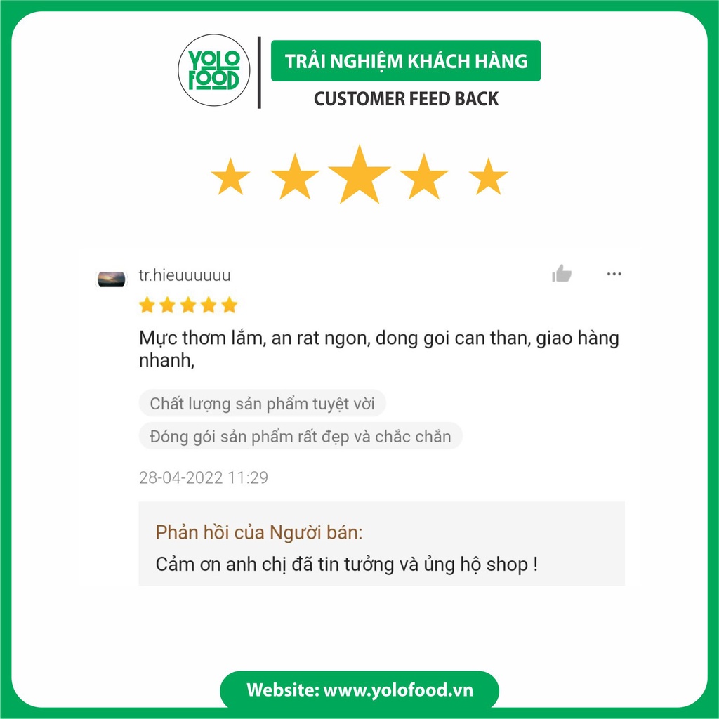 Mực cán tẩm gia vị 150g YOLO FOOD  đồ ăn vặt ,đóng hộp ,ngon, chất lượng, atvstp