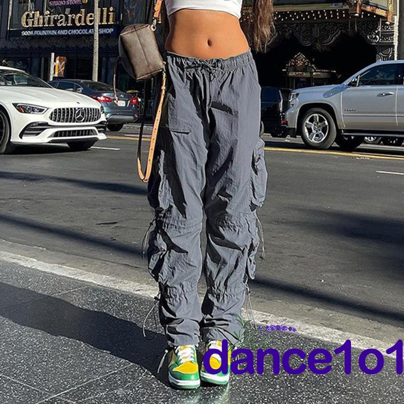 Quần dài màu trơn form rộng hợp thời trang cho nữ