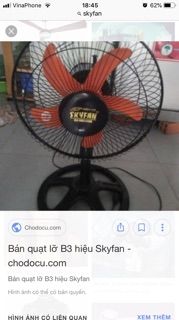 [Mã ELHA22 giảm 5% đơn 300K] Quạt điện cơ x19