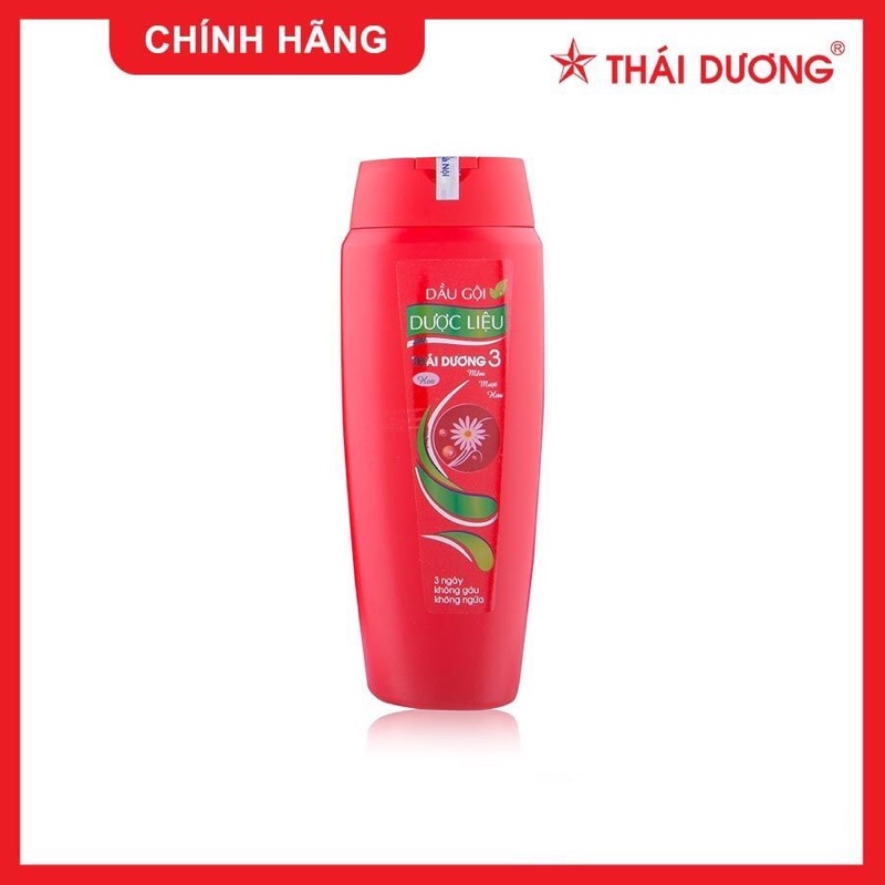 Dầu gội dược liệu Thái Dương 3 hương nước hoa 200ml