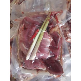 ĐÙI GÀ TÂY  KHÔNG MẠ ĐÁ KHAY 1KG