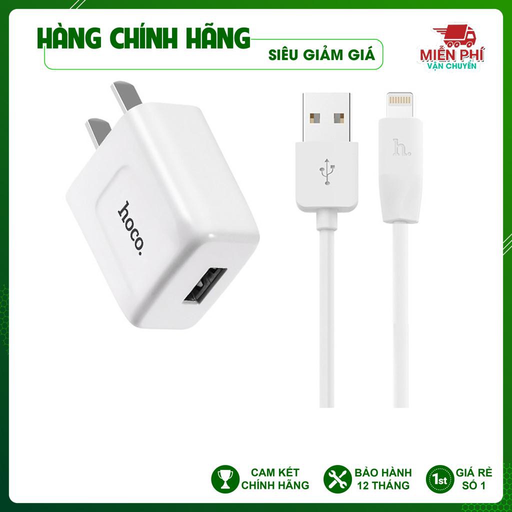 [Xả Hàng – FreeShip toàn quốc] CỦ SẠC NHANH 1 CỔNG Hoco C2 | Chất Liệu ABS Chống Va Đập | Chính Hãng 100% | 33004