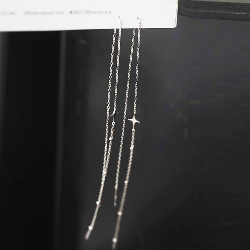 Khuyên tai họa tiết ngôi sao phong cách Hàn Quốc xinh xắn cho nữ