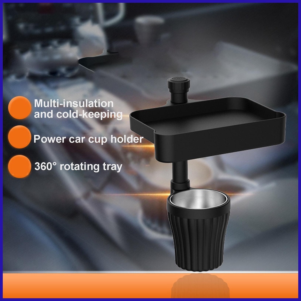 Giá Đỡ Cốc Mở Rộng Có Thể Tháo Rời Và Xoay 360 Độ Cho Xe Hơi/Máy Tính/Điện Thoại/Máy Tính Bảng