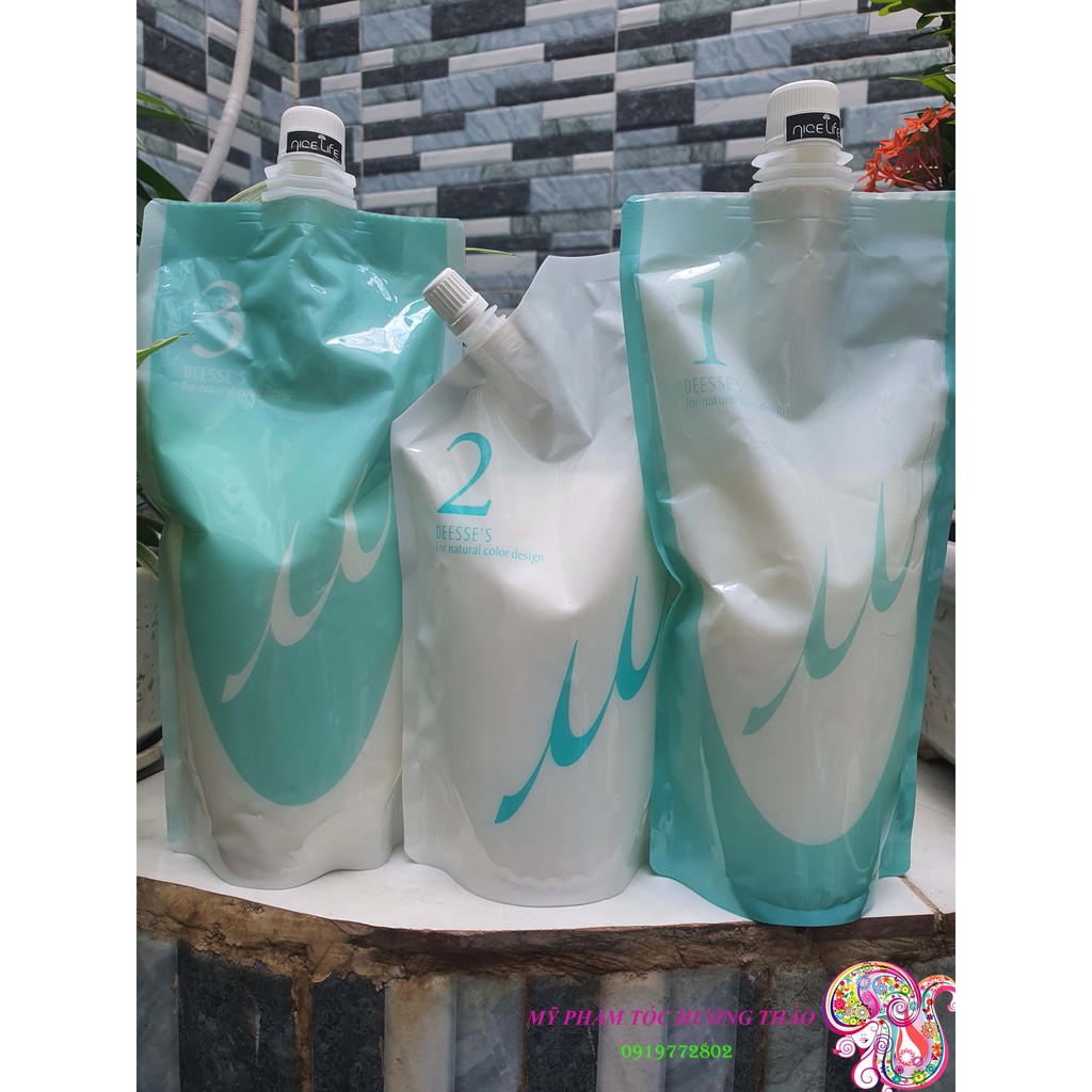 Bộ phục hồi Milbon 3 bước cho tóc hư tổn nặng Nhật Bản 600mlx3 (KHÔNG DẤU)