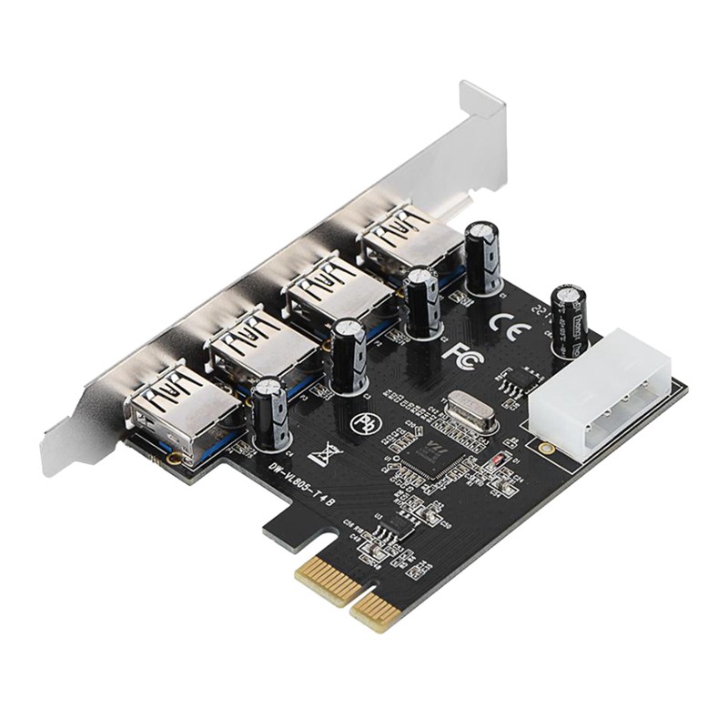 Card Đồ Họa W4Vn Pci-E Chuyển Đổi Pci-E Sang 4xusb3.0