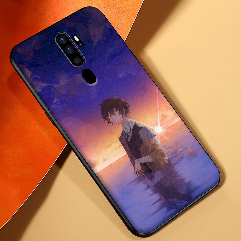 OPPO A53 A32 F11 Reno 2 3 4 Z 2Z 2F Pro 2020 TPU Soft Silicone Case Casing Cover PZ40 Carton Bungou Stray Dogs