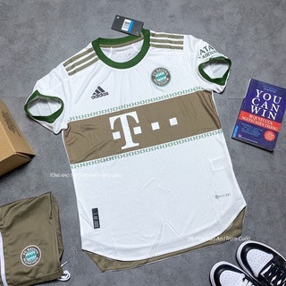 Bộ quần áo bóng đá CLB Bayern Munchen màu trắng mùa giải 22/23 hàng cao cấp Thailand