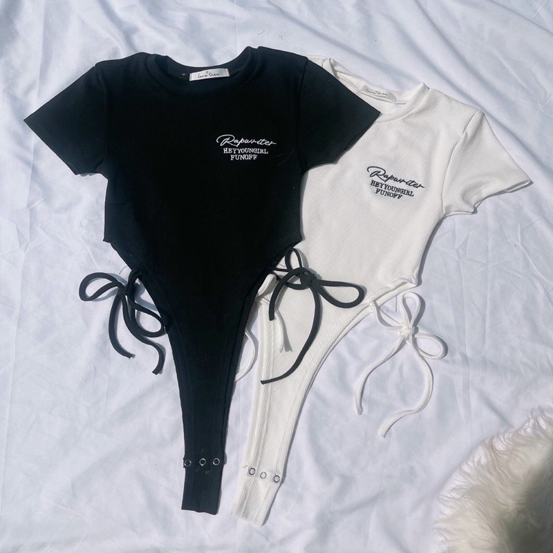 BODYSUIT KHOÉT EO IN HÌNH, THÊU CHỮ BUỘT EO SIÊU HOT, ÁO ĐUÔI CÁ, BODY HAI DÂY ÔM SÁT SEXY THUN GÂN CO GIÃN CHIZISHOP