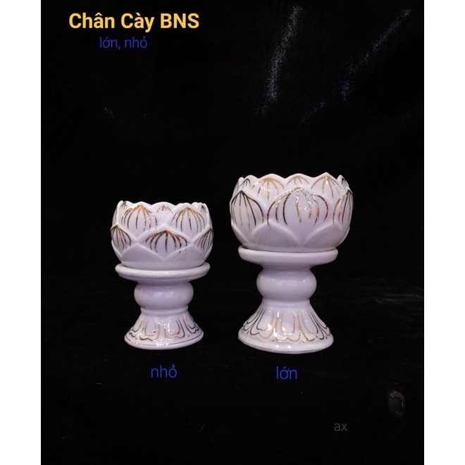ĐÔI CHÂN ĐẾ CẮM ĐÈN CẦY