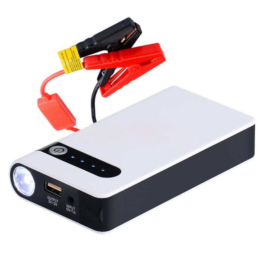 ﹍¤Bộ Kích Bình Ô Tô 12V Câu Ác Quy Khẩn Cấp Dùng Cho Xe Con Máy Xăng Dưới 1.8L Đa Năng Sạc Dự Phòng Đèn Pin
