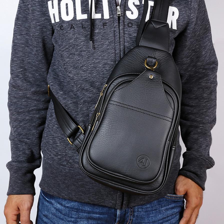 Túi Đeo Chéo Trước Ngực Cao Cấp Da Tổng Hợp Cá Tính [CHẤT LƯỢNG TUYỆT | BigBuy360 - bigbuy360.vn