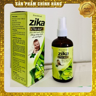 Tinh Dầu Xả Chanh - Zika 100ml - Xua đuổi muỗi - Kiến - Phòng ngừa sốt xuất huyết