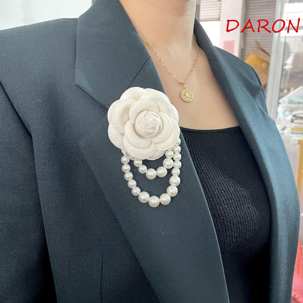 Ghim Cài Áo Đính Ngọc Trai Handmade Thời Trang Sang Trọng Cho Nữ