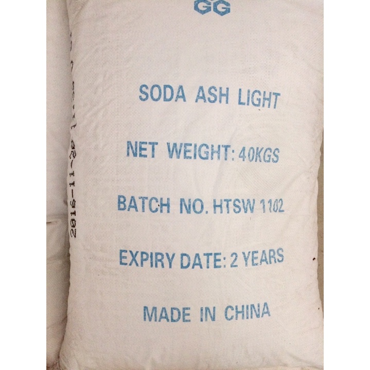 Bột soda Na2CO3 - Chất hỗ trợ tăng PH( tăng kiềm)  cho nước. Soda ash light - Na2CO3