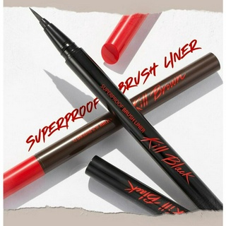 Kẻ mắt CLIO Superproof Brush Liner