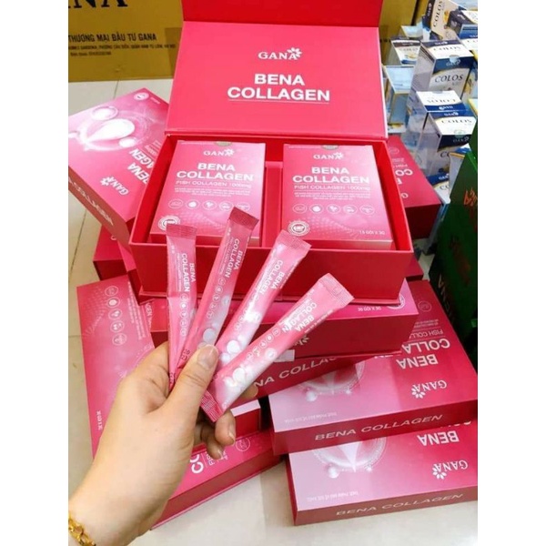[FREESHIP] (Hàng Chính Hãng) Bena collagen hộp 30 gói ngăn ngừa lão hoá, nám - tàn nhang, giúp da căng bóng, mịn màng | BigBuy360 - bigbuy360.vn