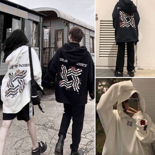 [SIÊU NGẦU] Áo Hoddie nỉ phom rộng ROSE unisex chất nỉ ngoại mềm mịn giá siêu rẻ (Sỉ từ 5sp bất kì)