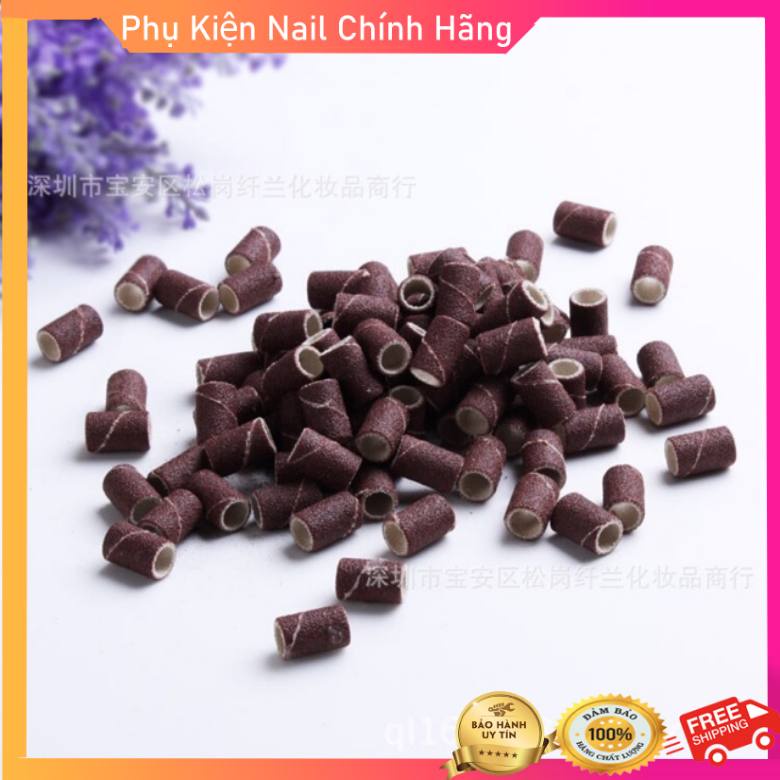 Đầu mài nhám, chà nhám dùng lắp cho máy mài móng đồ nail giá rẻ (túi 150)