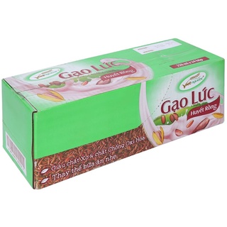  THÙNG 24 HỘP THỨC UỐNG GẠO LỨC HUYẾT RỒNG VIỆT NGŨ CỐC 250ML  SỮA GẠO LỨT HUYẾT RỒNG VIETNGUCOC 