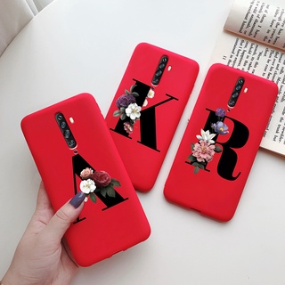 Ốp điện thoại TPU dẻo họa tiết chữ cái độc đáo thời trang cho OPPO RENO2 F Z RENO2F RENO2Z RENO 2 2F 2Z

