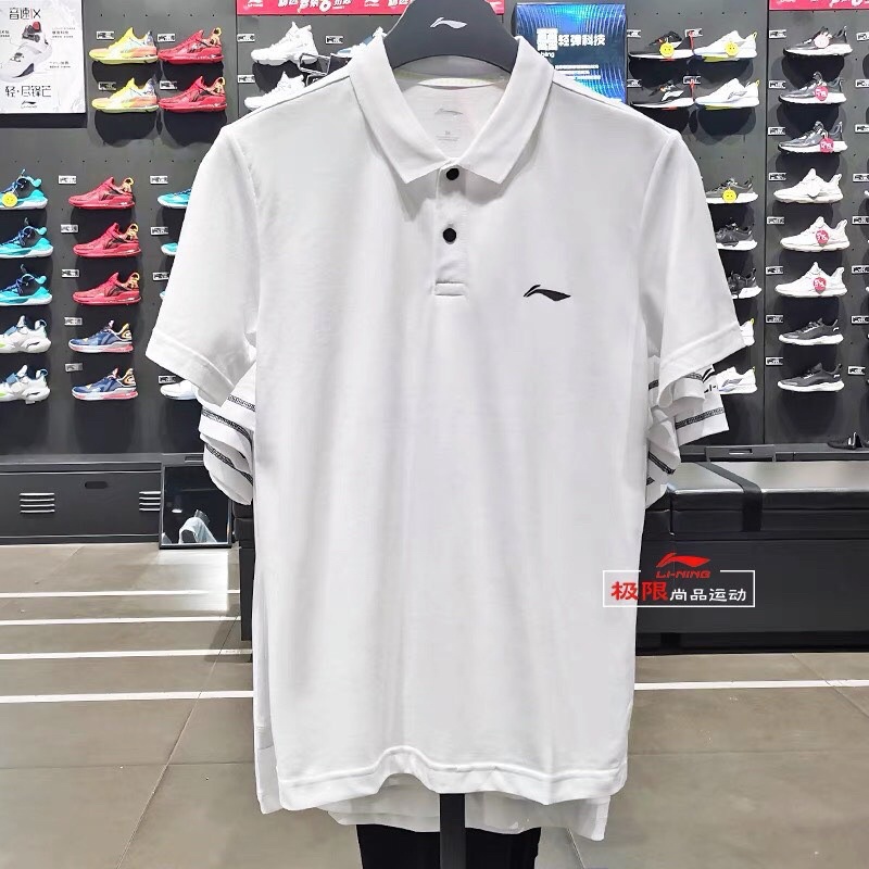 TH-ÁO POLO CỔ BẺ LINING 3M CHO NAM