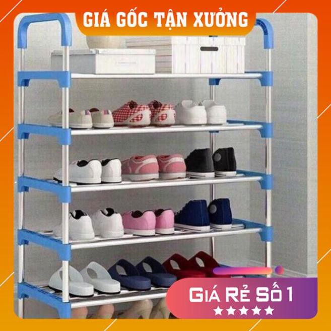 Kệ giày 5 tầng khung inox mẫu mã mới GDTRONGL23