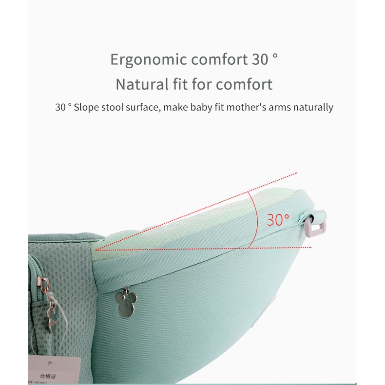 Đai Địu Em Bé Họa Tiết Hoạt Hình Disney Tiện Dụng Cho Du Lịch