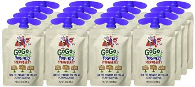 Sữa chua Gogo 5 vị trái cây nhập từ Mỹ