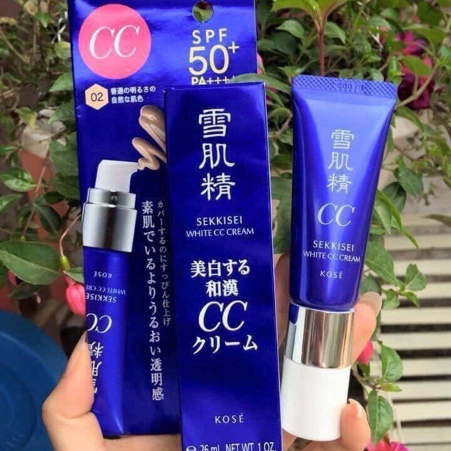 Kem nền CC Kose Sekkisei White Cream SPF50+/PA++++ 30g Nhật Bản