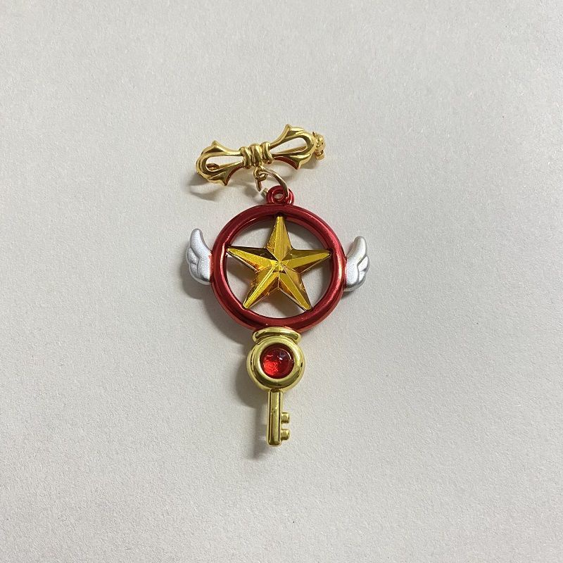 Ghim Cài Áo Hình Nhân Vật Thủ Lĩnh Thẻ Bài Sakura 3.20