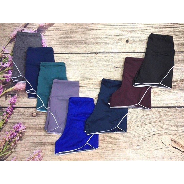 Quần Đùi Tập Gym Yoga Viền Mông - Quần Short Thể Thao Cực Xinh Tôn Vòng Ba