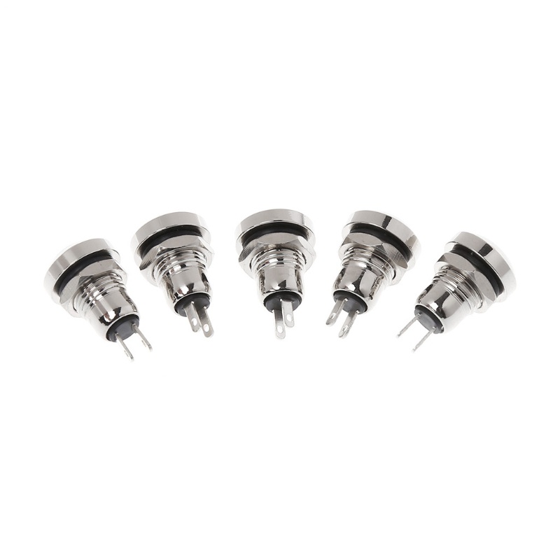 Set 5 Công Tắc Nhấn Mini 8mm 1NO 2 Pin 3A 250V AC