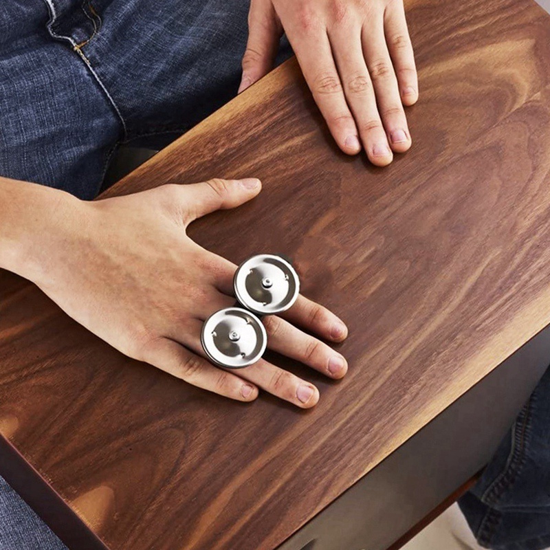 Set 2 Nhạc Cụ Trống Lục Lạc Trống Cajon